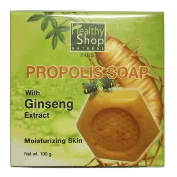 Healthy Shop 227-F Propolis Soap With Ginseng Extract 100g